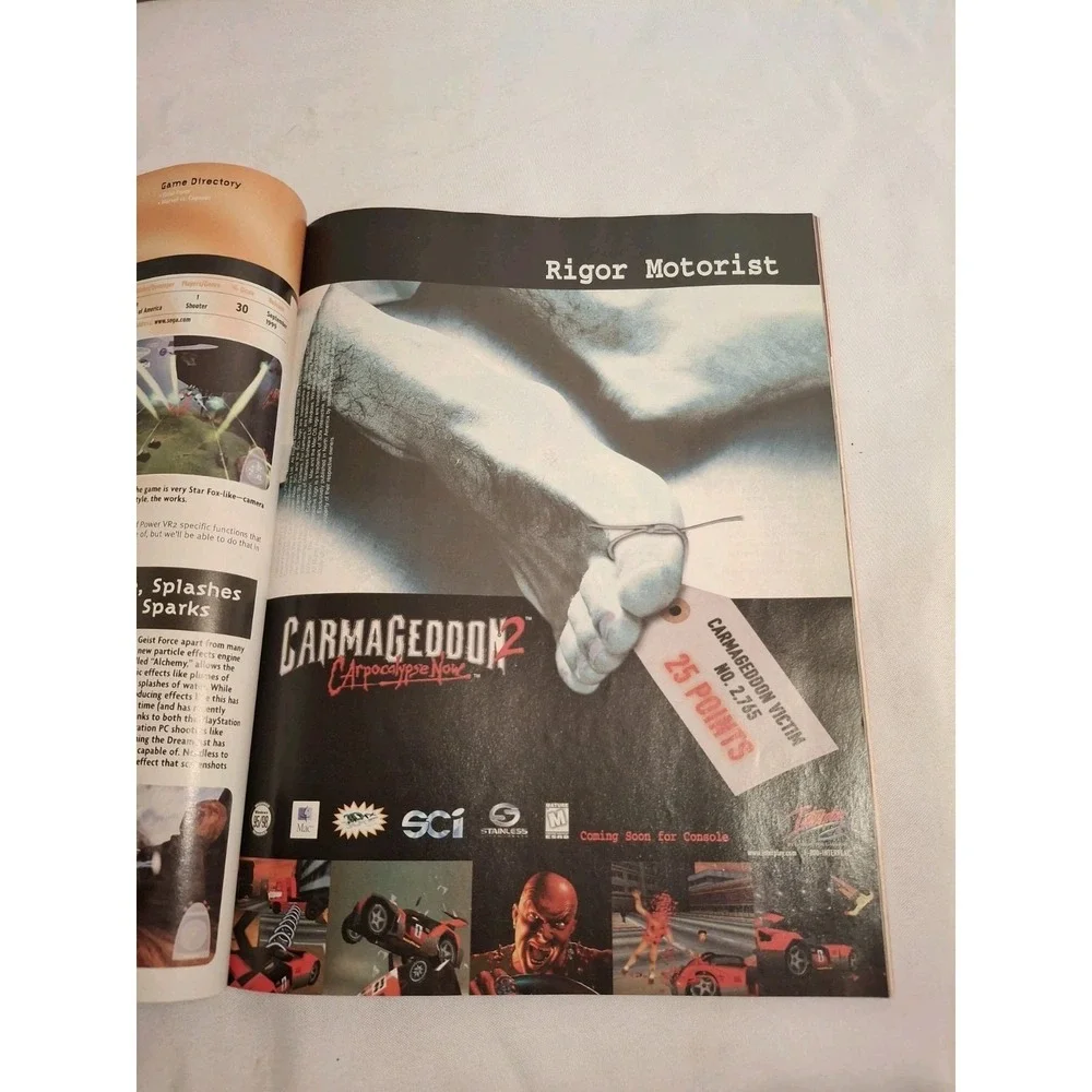 EGM Monthly Magazine Gran Turismo 2 Issue 119 1999 Resident Evil 3 Silent Hill